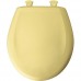 Bemis 200SLOWT 221 Lift-Off Plastic Round Slow-Close Toilet Seat  Creamy Yellow - B004EJOYKU